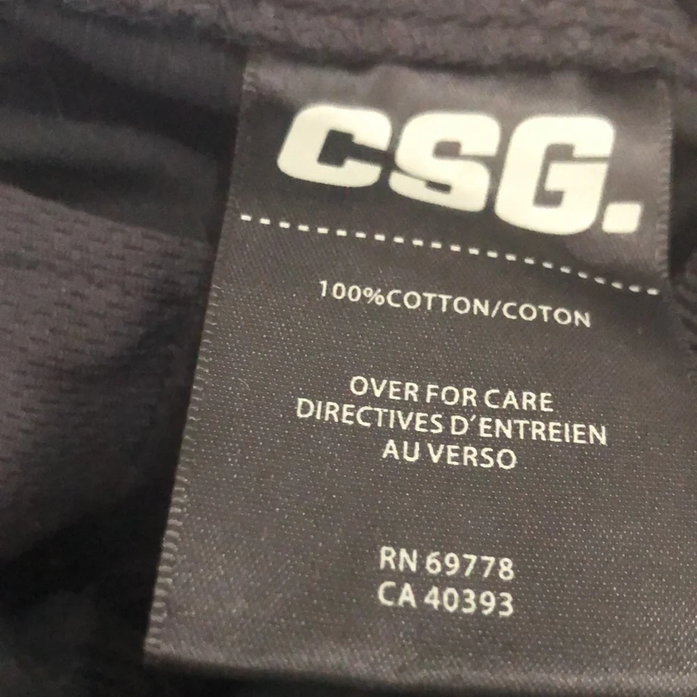 CSG. Pockets in back and front zipper up size 36 shorts